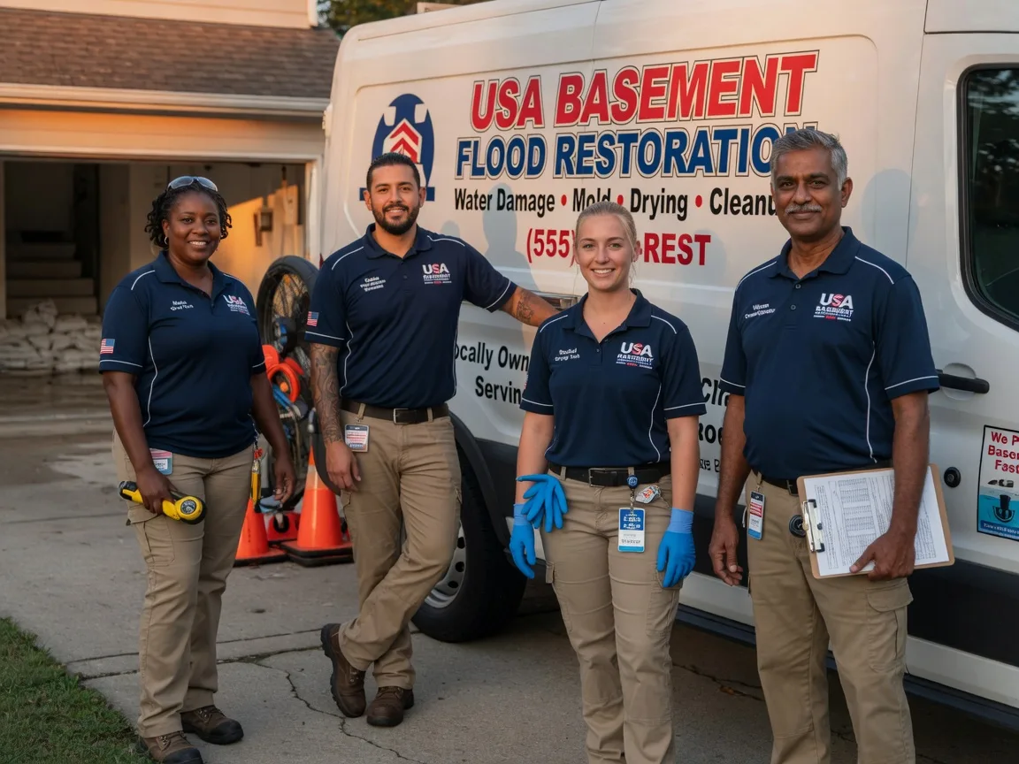 Basement Flood Cleanup company in Harristown, IL